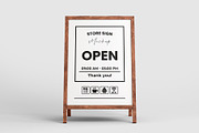 Store Sign Mockup, a Packaging Mockup by Artnivora.Std (Thumbnail 2 of 4)