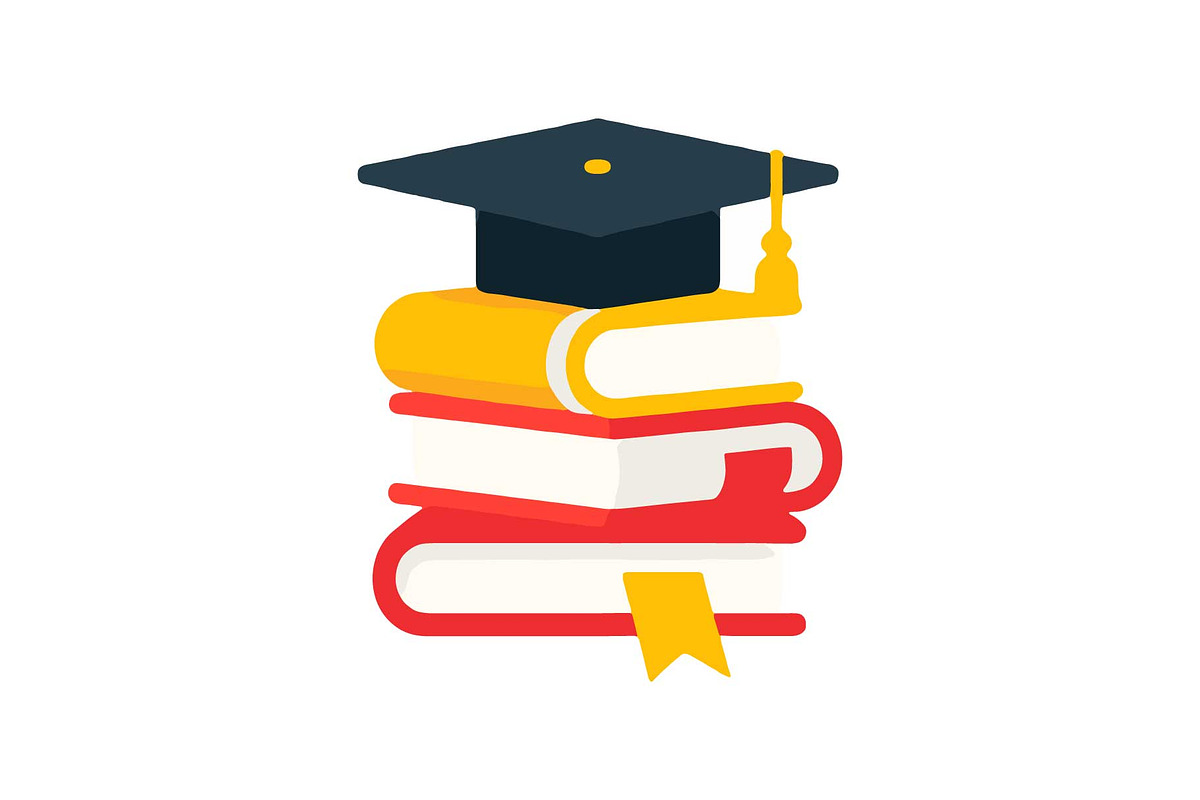 Graduation Books Clipart Set, an Object Graphic by Designs_River (Photo 11 of 16)