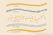 Sequins Brush Set for Procreate, a Brush Add-On by AngelfishCreative (Thumbnail 2 of 7)