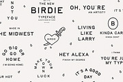 Birdie | Vintage Print Font, a Handwritten Font by Taylor Penton (Thumbnail 4 of 6)