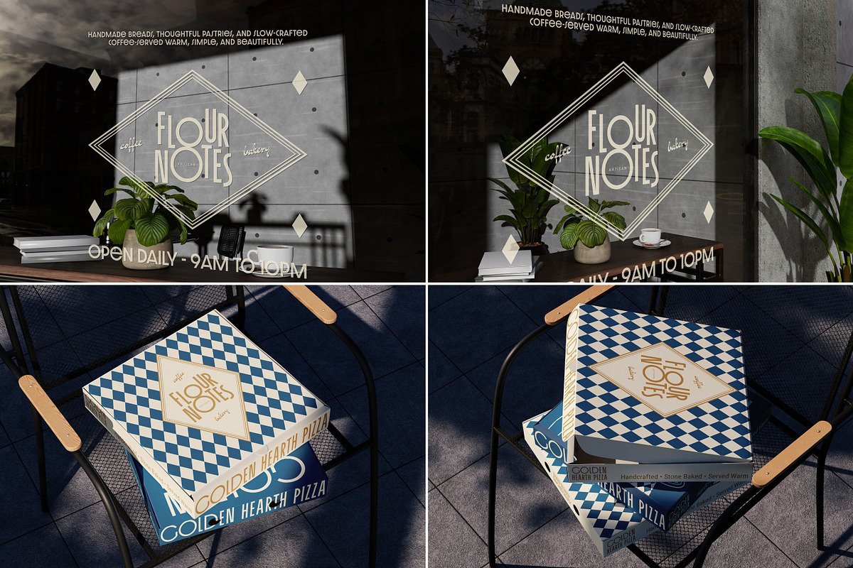 40 Bakery & Coffee Shop Mockups, a Packaging Mockup by Vitora Mockup (Photo 6 of 12)