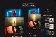 Nira Creative Agency WordPress Theme, a WordPress Template by ThemesRain (Thumbnail 3 of 3)