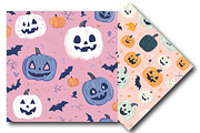 Cute Pastel Halloween Printable Patt, an Illustration by DreamPrint404 (Thumbnail 4 of 5)