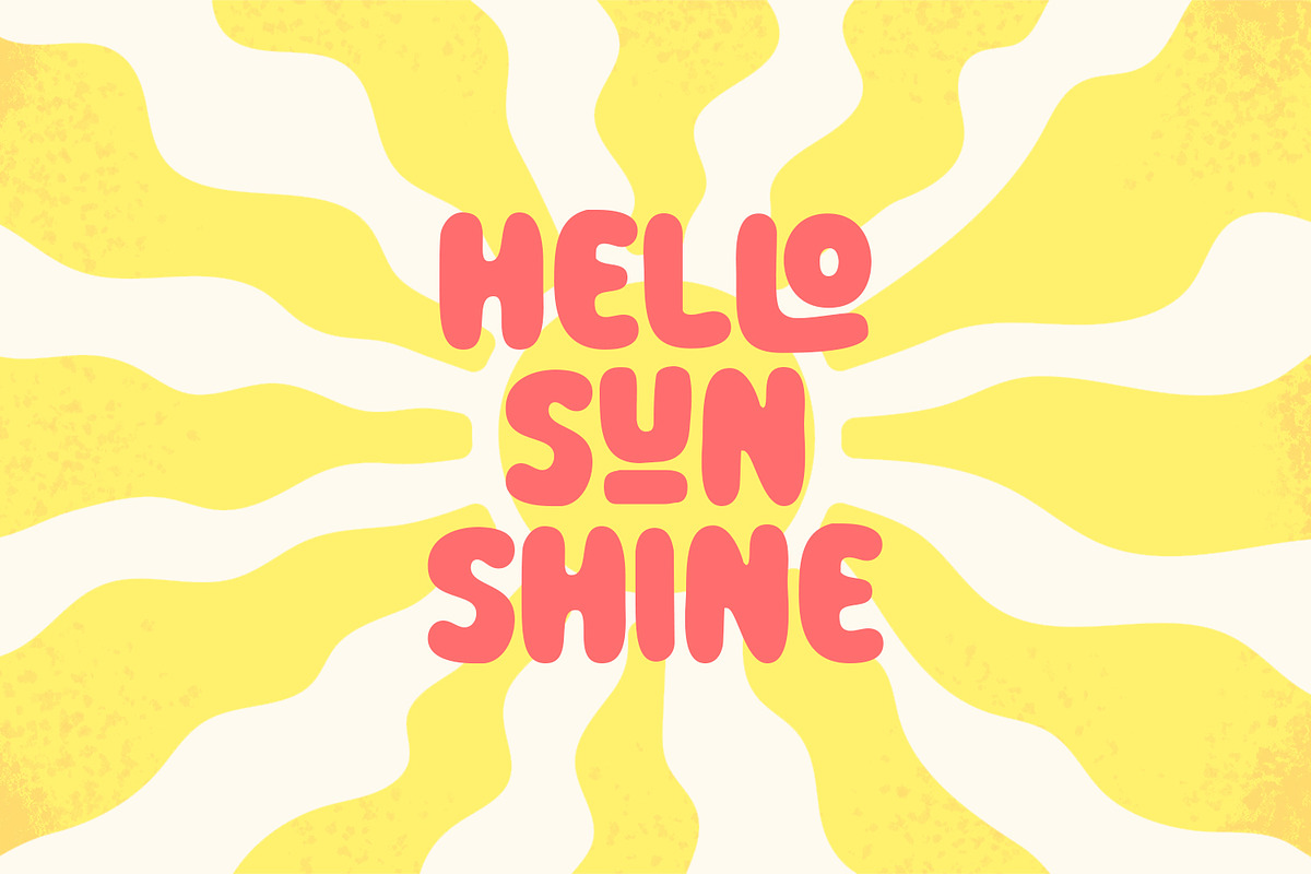 Bullet Stone – Bubble Display Font, a Handwritten Font by Almarkhatype (Photo 3 of 11)