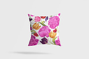 Bright Pattern Peony & Tulips, a Pattern Graphic by MarynaPetrovska (Thumbnail 3 of 9)