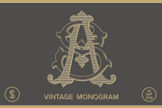 AS Monogram SA Monogram, an Illustration by Shuler Studio (Thumbnail 1 of 6)
