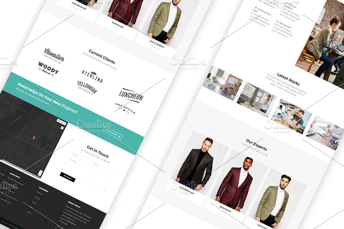 Mendes Multipurpose Blog & Portfolio, a WordPress Template by Brickthemes (Photo 4 of 6)