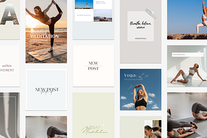 Wellness Coach Instagram Template