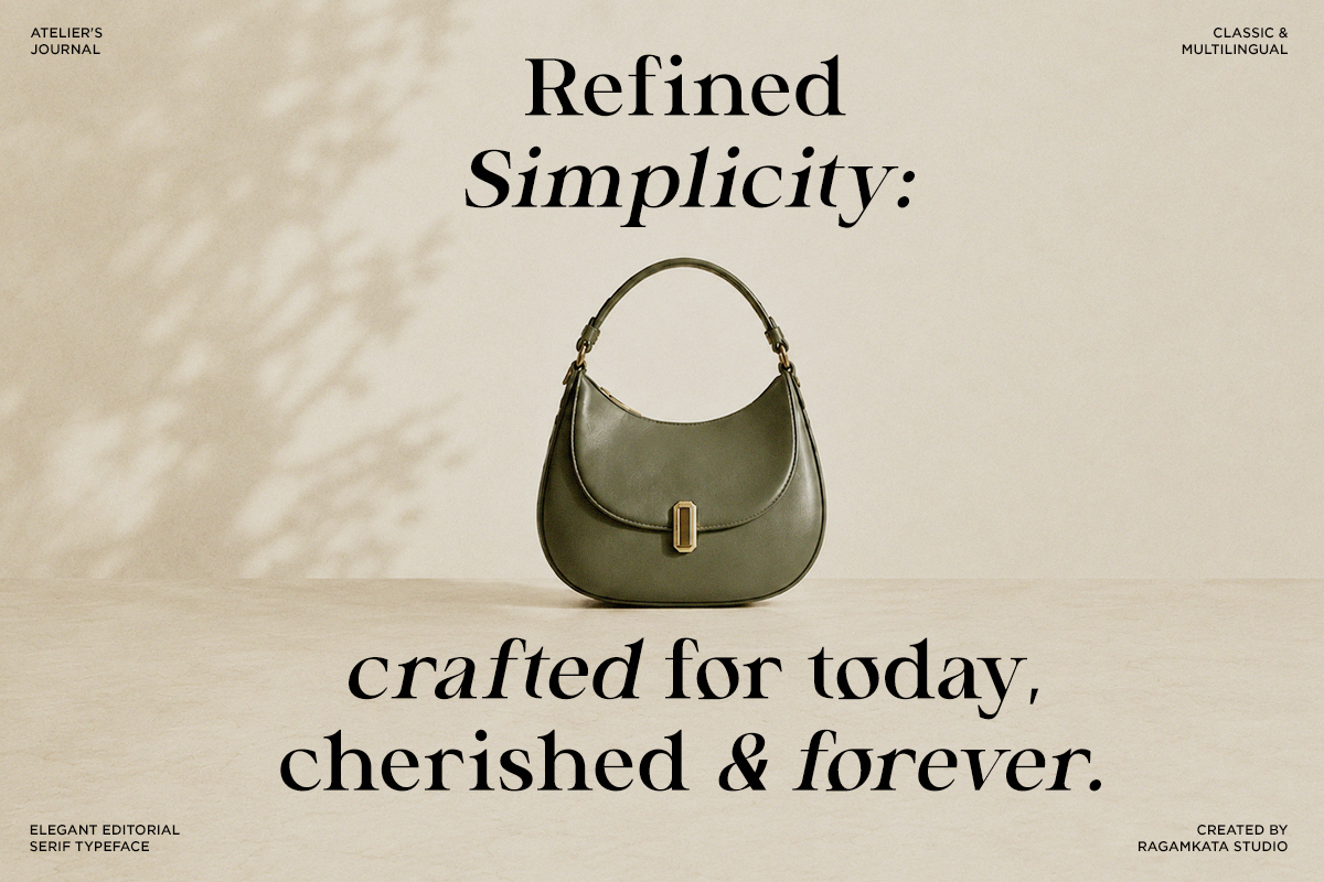 Silvora - Elegant Editorial Serif, a Serif Font by RagamKata (Photo 7 of 10)