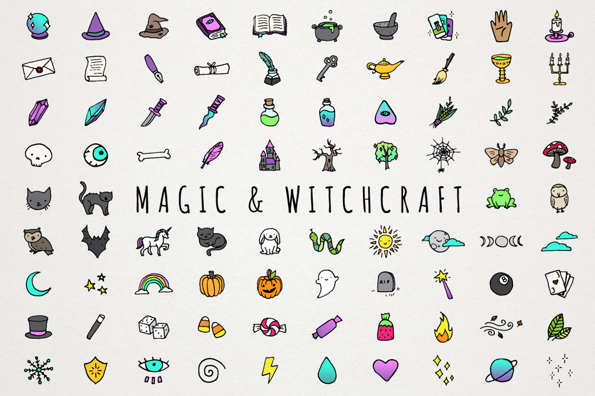 Magic, Witchcraft & Halloween Icons, an Icon by Lemonade Pixel (Photo 1 of 7)