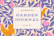 Renaissance Garden Patterns & Fonts, a Pattern Graphic by Liz Kohler Brown (Thumbnail 15 of 16)