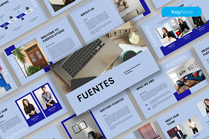 Fuentas – Business Keynote Template, a Presentation Template by kreatifreya