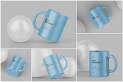 Mug Mockup Bundle of 5 PSDs, a Cups & Container Mockup by SmokyPixels (Thumbnail 1 of 6)