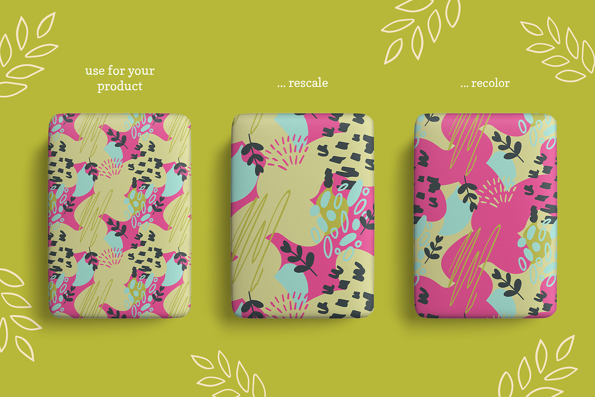Abstract Flora Patterns, an Object Graphic by Cozy pattern shop (Photo 6 of 8)