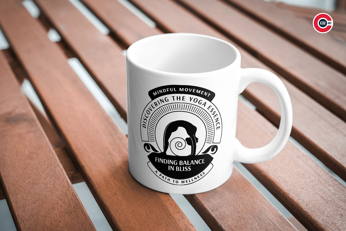 Badges or Emblem Logos for Yoga, a Branding & Logo Template by C-Kav (Photo 8 of 8)