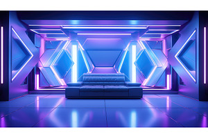 design abstract room background ai, an Abstract Photo by pikepicture