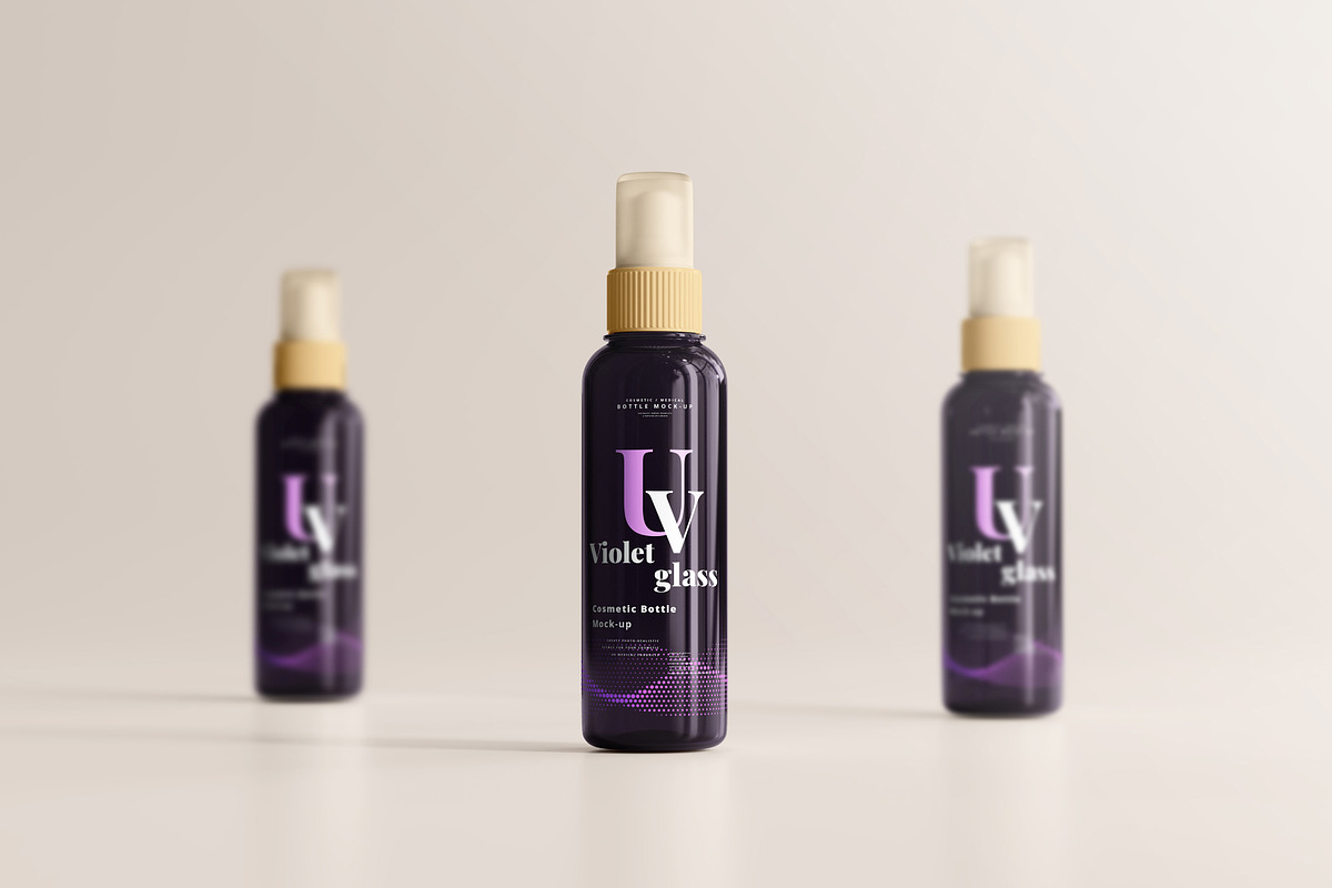 220+ Violet Glass Mock-up Bundle, a Cups & Container Mockup by pmvch (Photo 46 of 199)