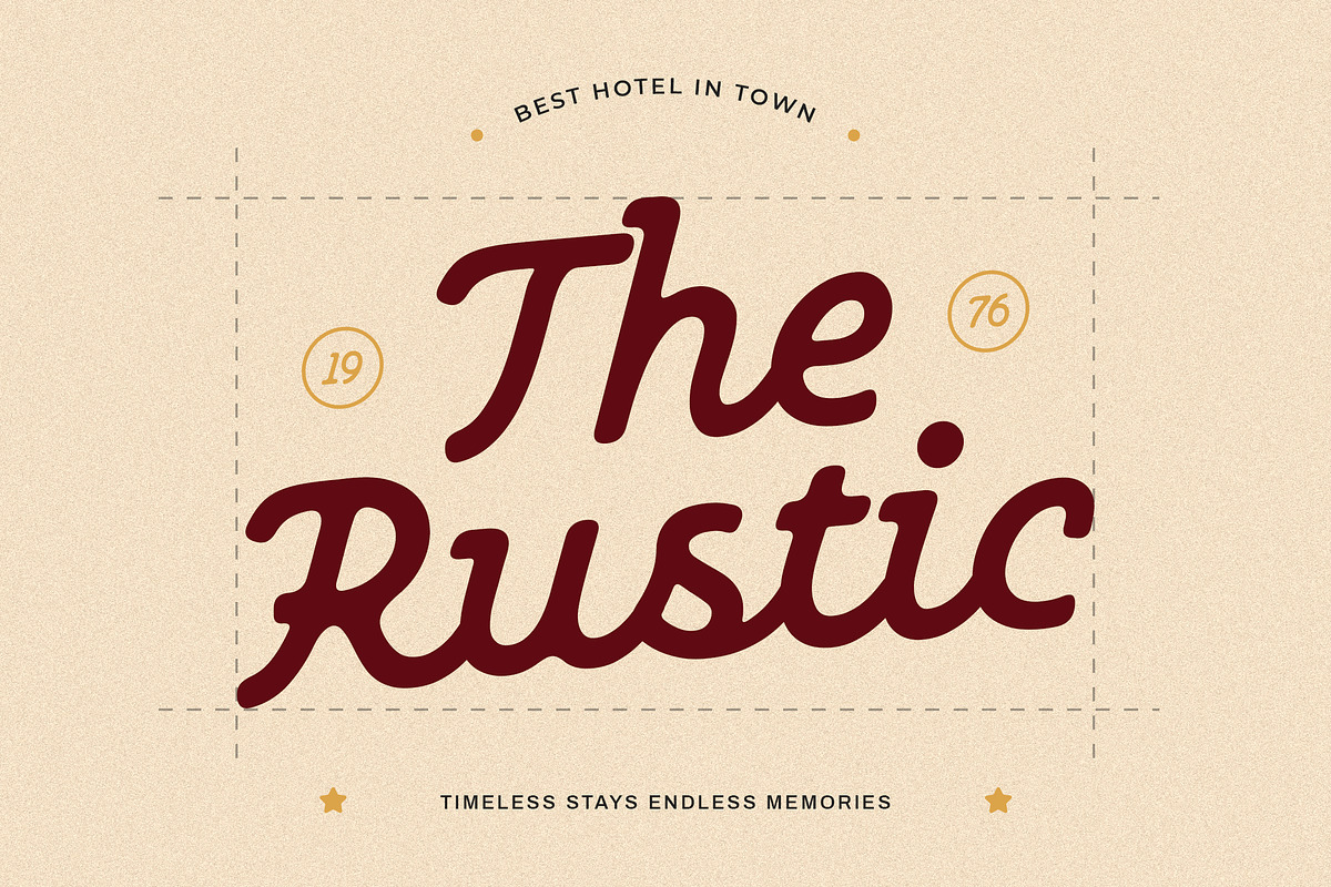 Alma Maison - Vintage Script Font, a Script Font by Typia Nesia (Photo 7 of 13)
