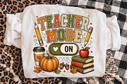 Teacher Mode On PNG, Fall Teacher, an Object Illustration by Libby Wishes (Thumbnail 3 of 3)