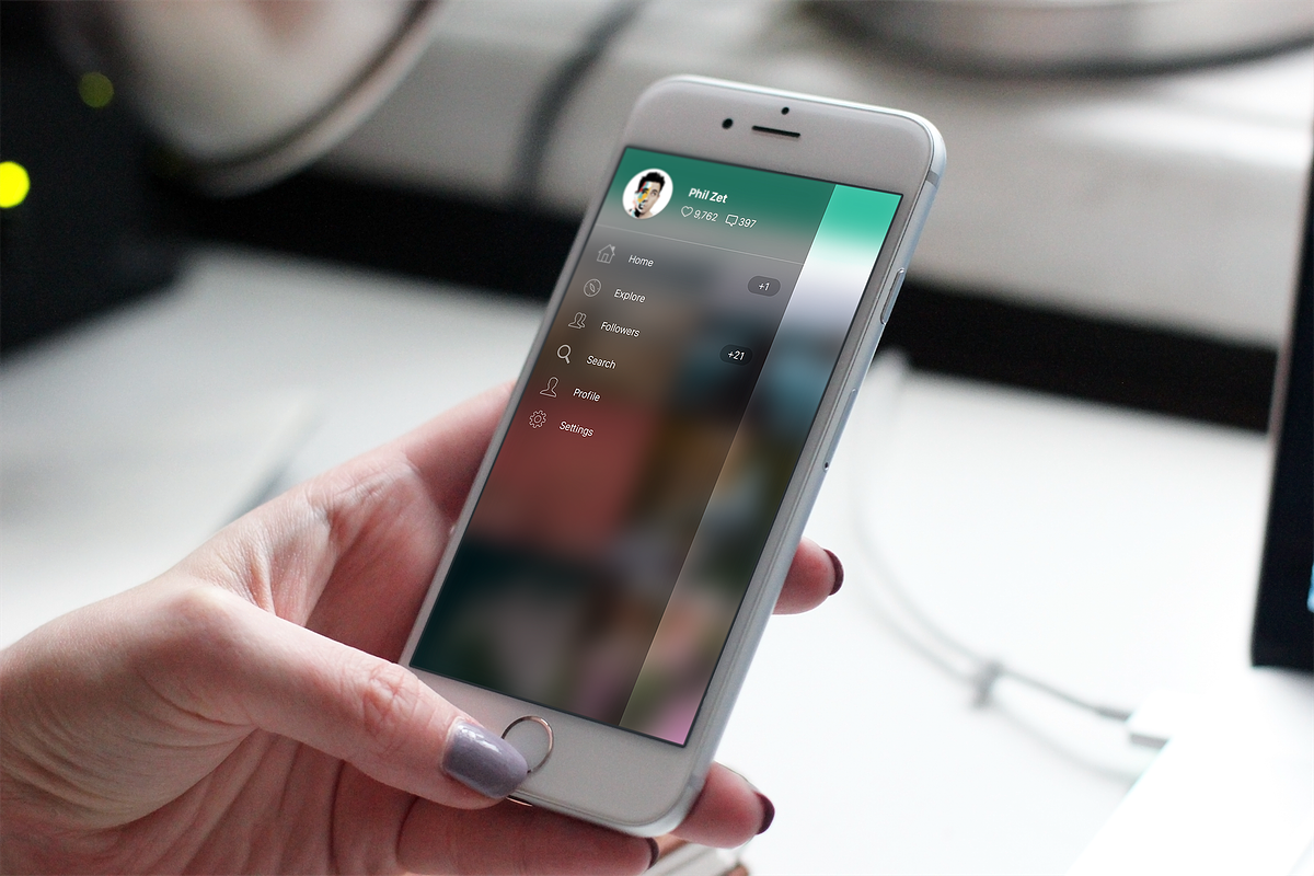 iOS 10 App Template (Sketch 3), an UI Kit Template by Phil Zet (Photo 4 of 8)