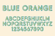 Blue Orange Color SVG Font, a Symbol Font by vladocar (Thumbnail 1 of 7)