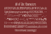 CS Burke Stamp, a Sans Serif Font by Craft Supply Co. (Thumbnail 8 of 8)
