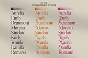 Del Rose, a Serif Font by Sign Studio (Thumbnail 12 of 15)
