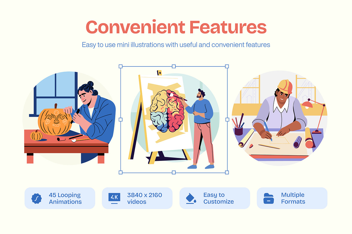 Animated Creative Design Illustration