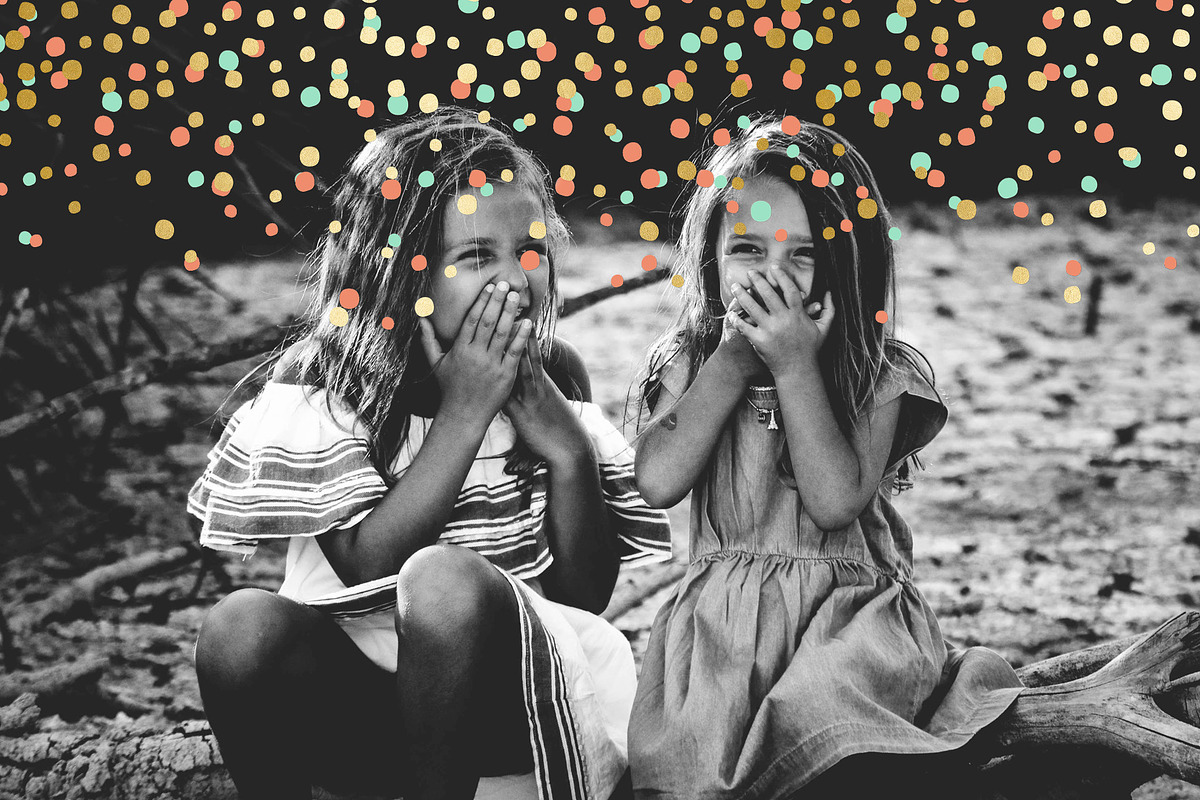 Multi Confetti Overlays (png files), a Pattern Graphic by Chus Moreno Studio (Photo 5 of 6)