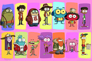 TRASH ISLAND ROYALTY PNG SET, a Person Illustration by XiXong STUDIO (Thumbnail 2 of 6)