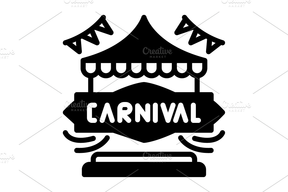 Carnival festival solid icon, a Solid Icon by Creative priyanka