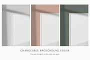 A4 Frame Mockup Bundle, a Household Mockup by Lelu Art Design (Thumbnail 7 of 11)
