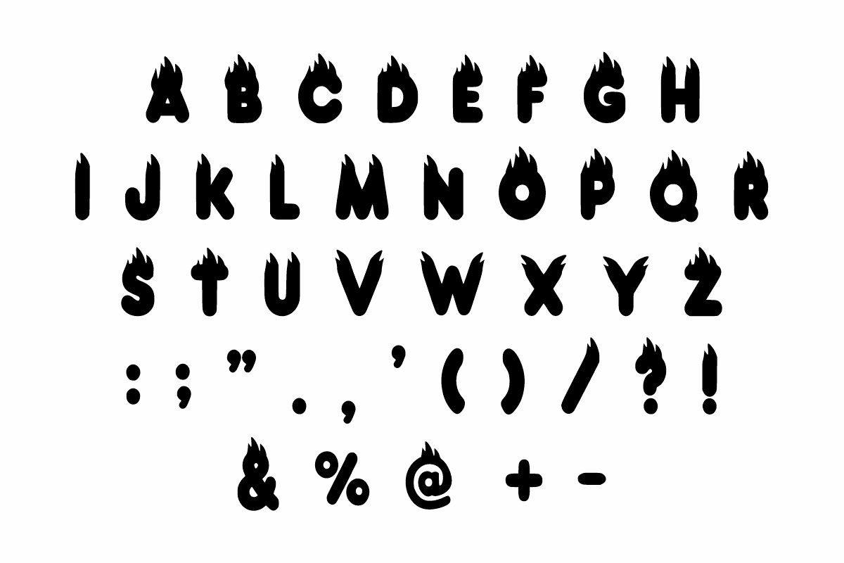 Flame Bold, a Blackletter Font by Fourteen Letter (Photo 5 of 7)