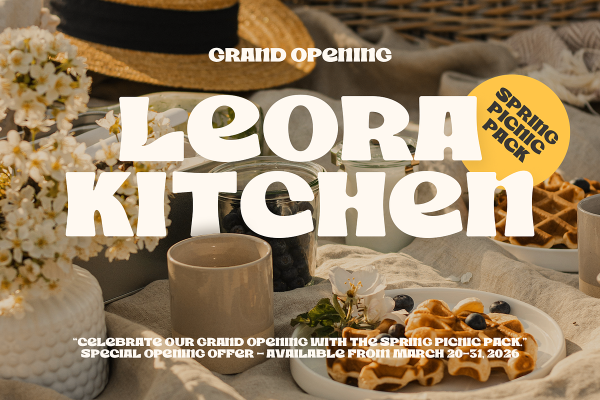 LEMON CAKE - Food Font, a Handwritten Font by Umitype (Photo 4 of 8)