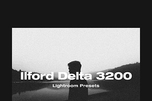 Ilford Delta 3200 Lightroom Presets