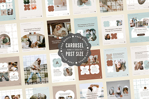 Instagram Template Canva Pack Mint