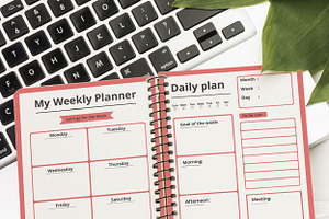 New Weekly Planner Design Layout