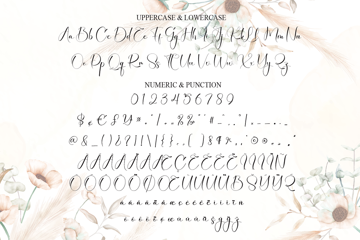 Samantha Flower | Script Font, a Handwritten Font by Scratchones (Photo 7 of 8)