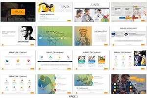 Junix Powerpoint Template