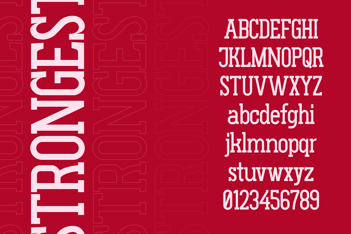 Gluttoner Vintage & Bold Slab Serif, a Serif Font by Lettertype Studio (Photo 6 of 15)