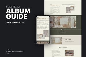 Stylish | Album Guide Webpage, a Marketing Template by Studio Leelou