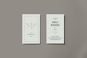 Floral Business Card Template, a Business Card Template by Wild Ones (Thumbnail 3 of 5)
