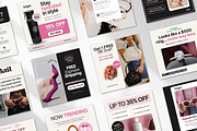 Ecommerce Meta Ad Templates Canva, a Social Media Template by DigiPax (Thumbnail 3 of 10)