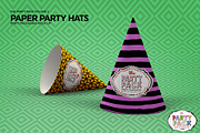 Paper Party Hat Mockup, a Cups & Container Mockup by INCDesign (Thumbnail 4 of 6)
