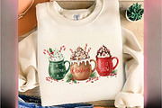 Let It Snow Christmas Coffee Png, an Illustration by DreamArtGraphic (Thumbnail 5 of 5)