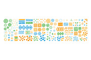 Abstract Geometric Shape Pack, an Illustration by designvectx (Thumbnail 3 of 3)