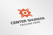 Center Shuriken Logo Template, a Branding & Logo Template by Naistudio (Thumbnail 1 of 3)