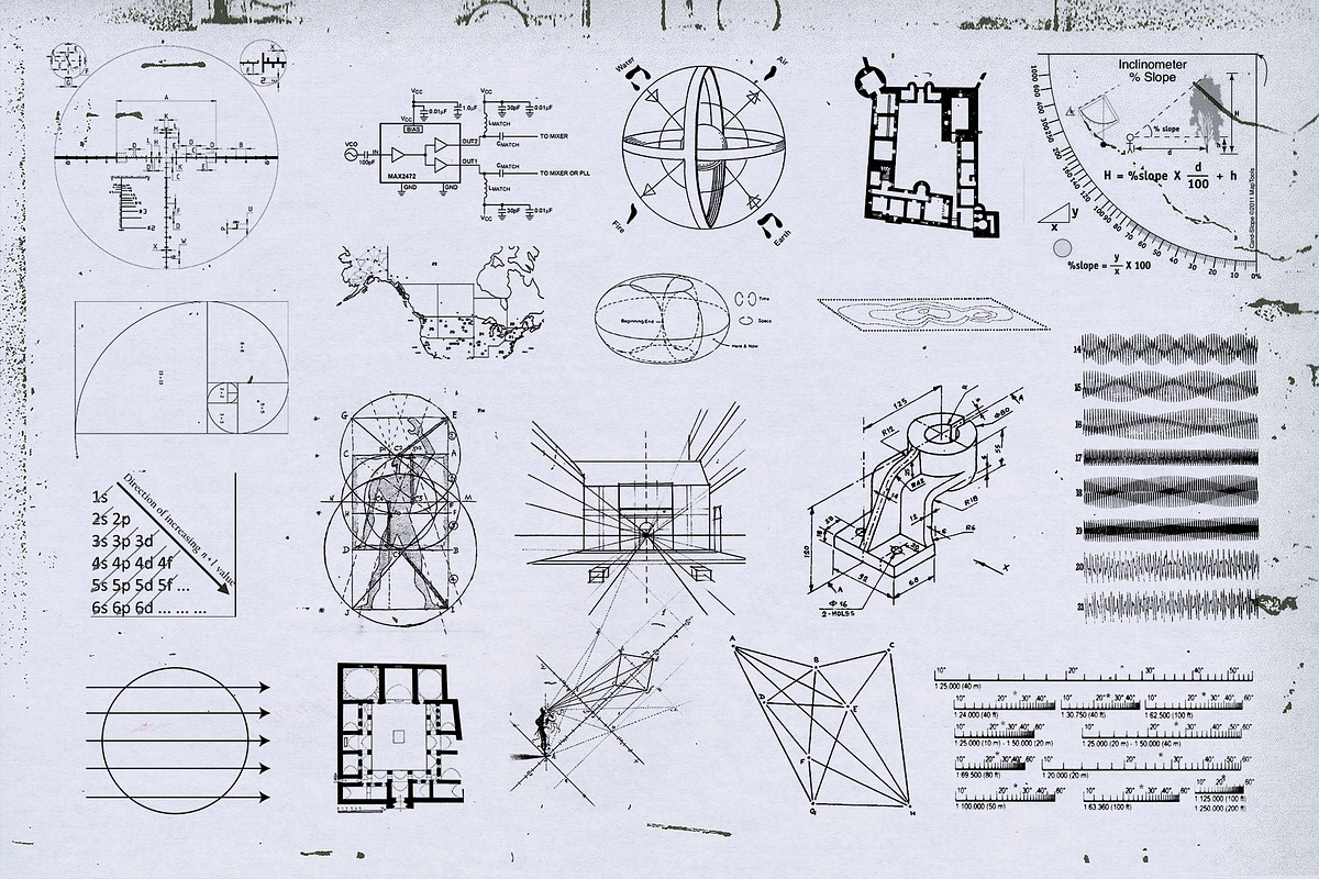 Graph Shapes Bundle - 128 MG, an Object Graphic by Broken Bitmap (Photo 3 of 12)