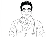 Doctor, a Healthcare Illustration by BusOne (Thumbnail 2 of 3)