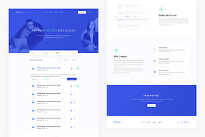 Emejob — Vacancy PSD Template